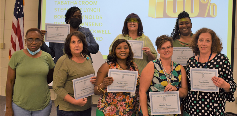 Child Support Services staff recognized for their service