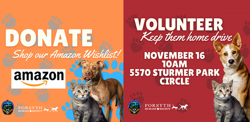 Pet Food Distribution to be held Nov. 16