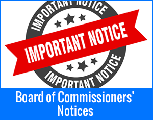 Comissioners Notice